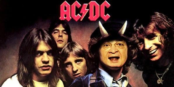 Ο Γιάννης Πρετεντέρης στους AC/DC 