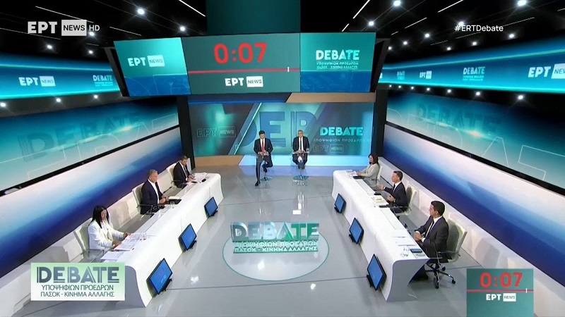 Μέτρια τηλεθέαση στο σύνολο για το debate του ΠΑΣΟΚ