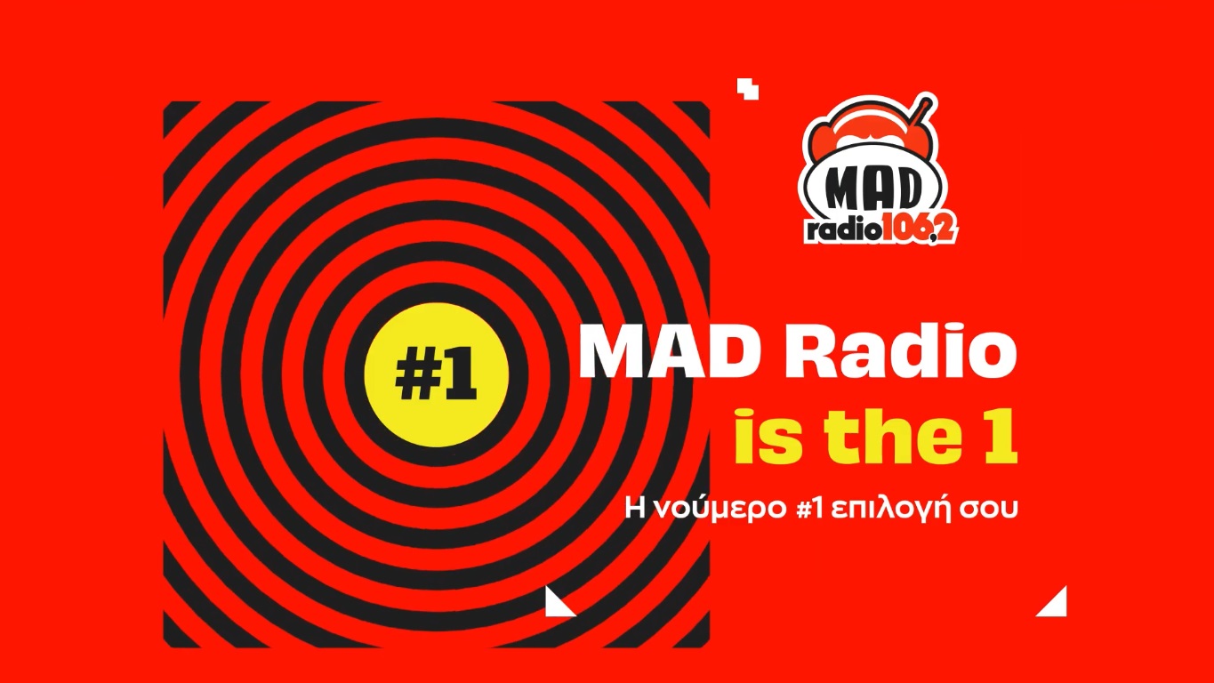 Πρώτο στους νέους με διευρυμένο προβάδισμα το Mad Radio 106.2
